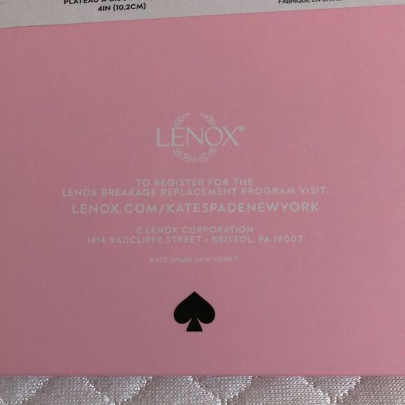 Kate Spade Jewelry Trays Sweet Talk/Just Between US NIB - Picture 8 of 8